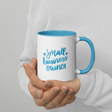Small Business Owner Mug with Color Inside